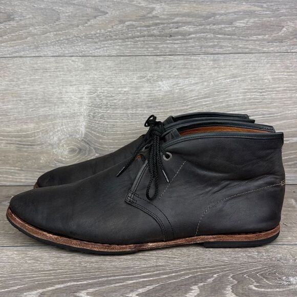 Timberland Boot Company Wodehouse 75510 Men’s Sz 12 Black Leather Chukka Boots - Picture 3 of 11